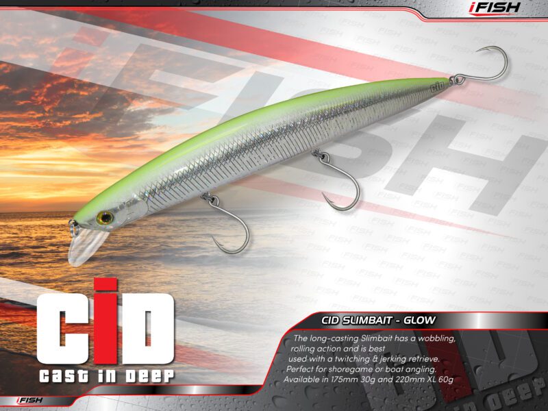 CID Casting Slimbait - Glow