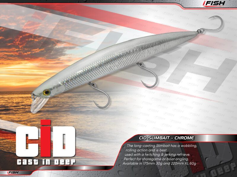 CID Casting Slimbait – Chrome