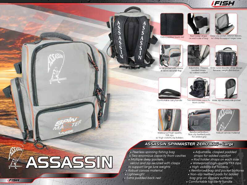 Assassin Spin Master Zero Bag Large