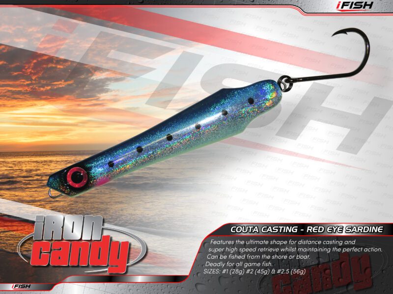 Iron Candy Couta Casting - Red Eye Sardine