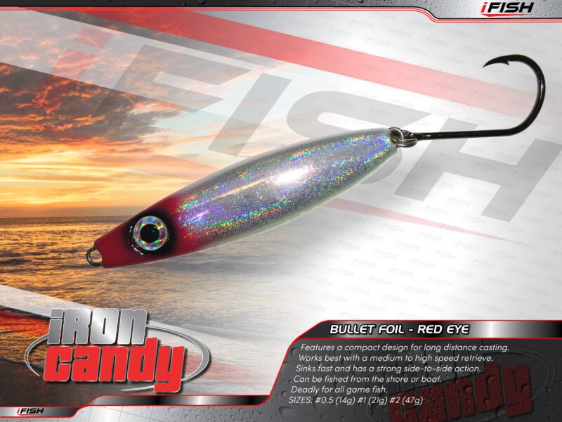 Iron Candy Bullet - Red Head