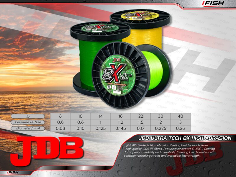 JDB ULTRA TECH 8X HIGH ABRASION