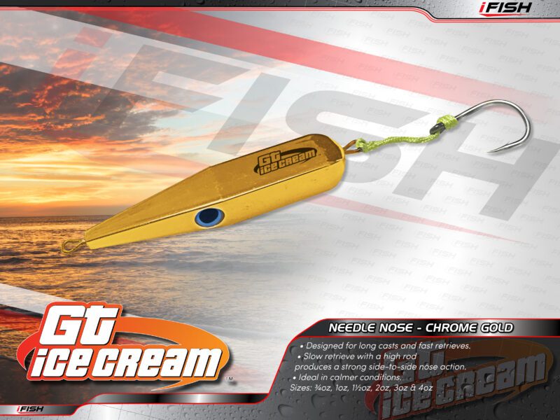 GT Icecream Needle Nose - Chrome Gold