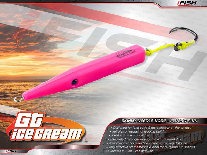 GT Icecream Skinny Needle Nose – Fluoro Pink