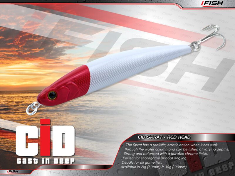 CID Casting Sprat - Red Head