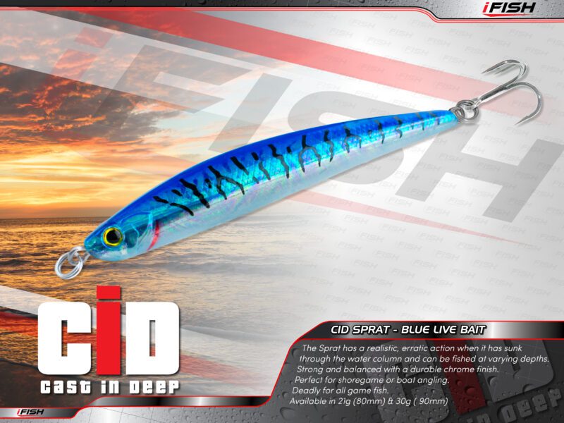 CID Casting Sprat – Blue Livebait