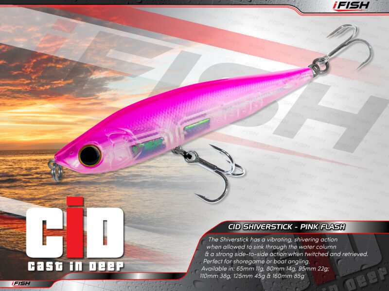 CID Casting Shiverstick – Pink Flash