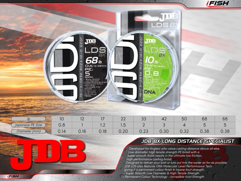 JDB 8X LONG DISTANCE SPECIALIST
