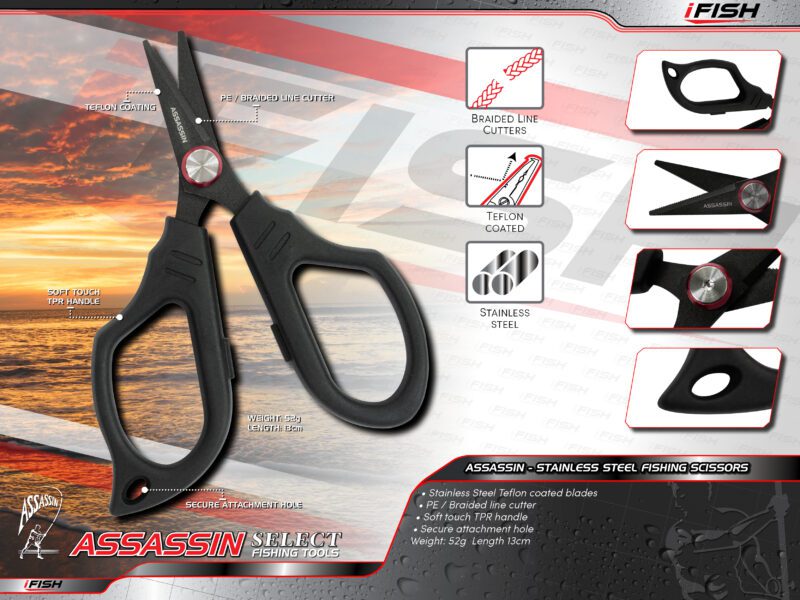 STAINLESS STEEL FISHING SCISSORS