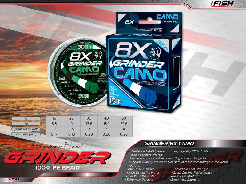GRINDER 8X CAMO
