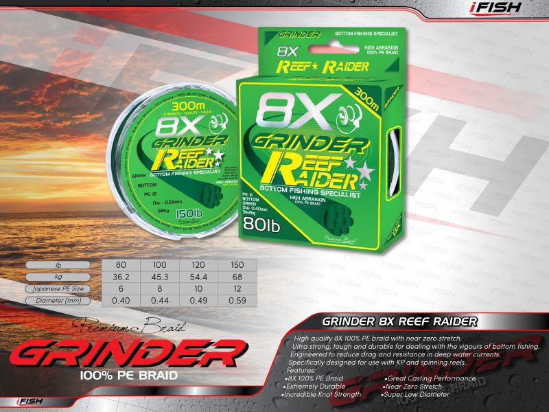 GRINDER 8X REEF RAIDER